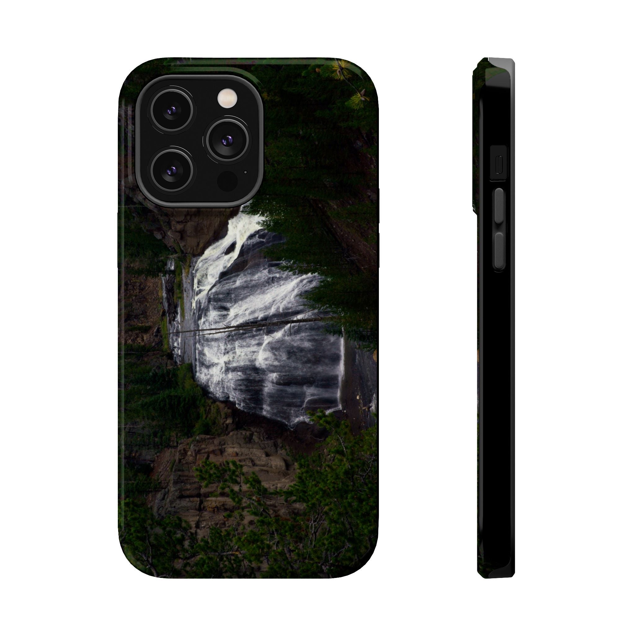 Iphone MagSafe Case - Gibbon Falls, Yellowstone - My Blu Horizon