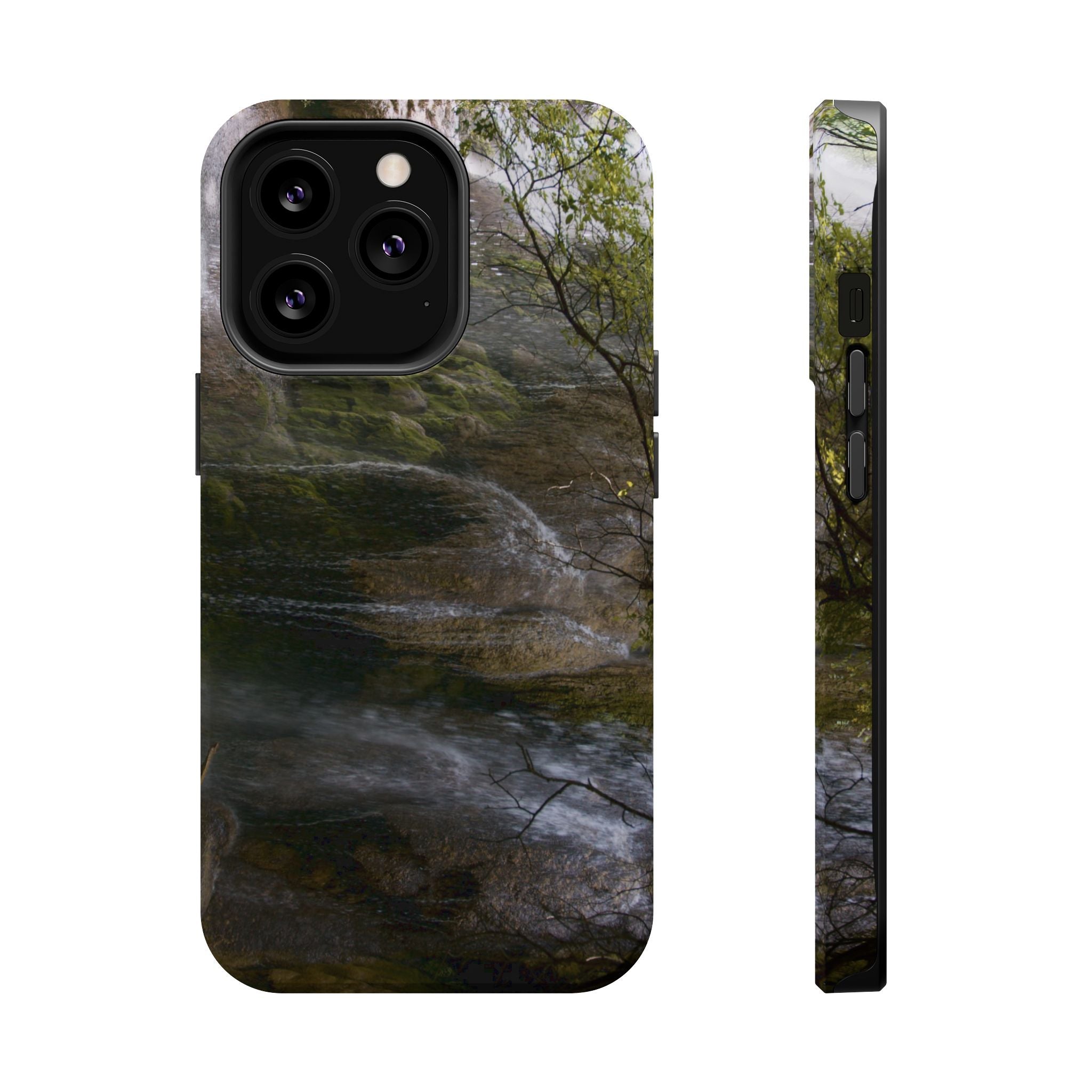 Iphone MagSafe Case - Gorman Falls, Texas, Bend State Park - My Blu Horizon