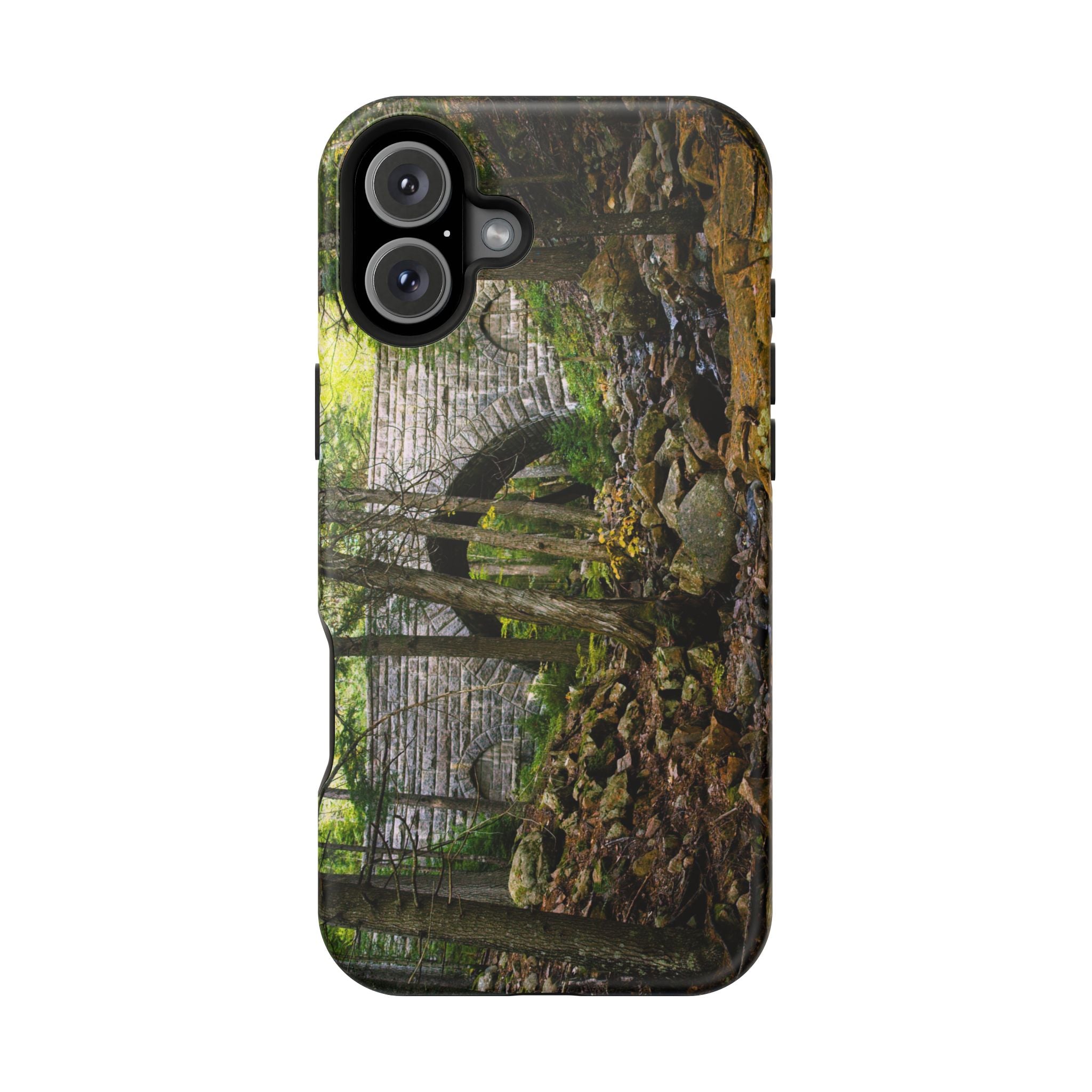 Iphone MagSafe Case - Hemlock Bridge, Acadia - My Blu Horizon