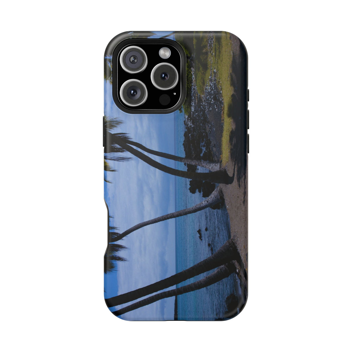 iPhone MagSafe Case | Big Island Surf, Sand and Palms | Hawaii | My Blu Horizon