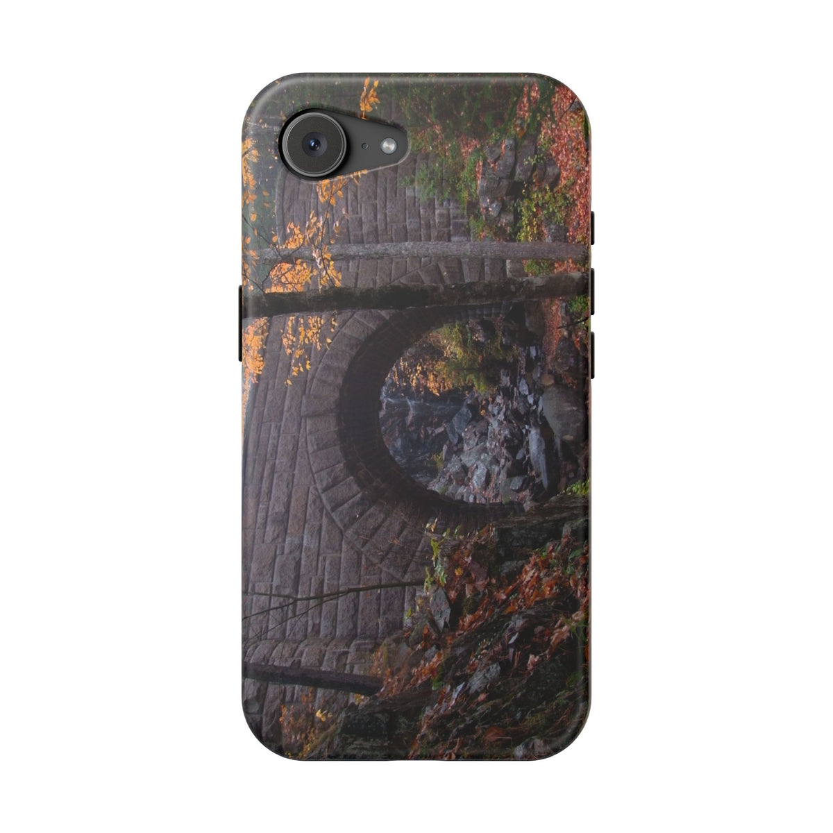 Phone Case  | Waterfall Bridge Fall | Acadia National Park | My Blu Horizon