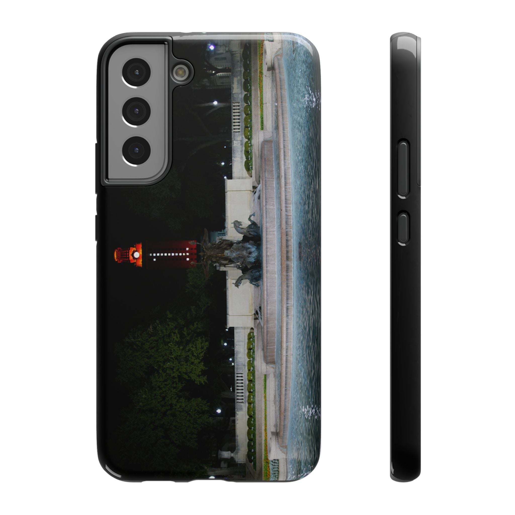 Phone Case - Littlefield Fountain, University of Texas - My Blu Horizon