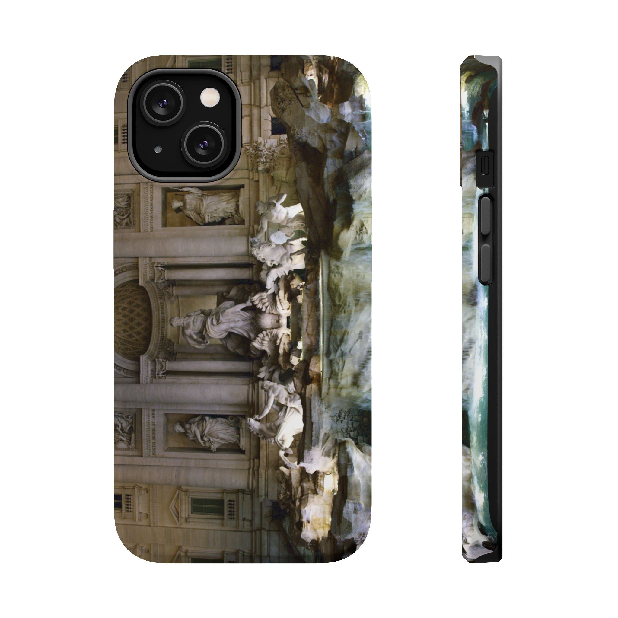 Iphone MagSafe Case - Fontana di Trevi, Rome, Italy - My Blu Horizon