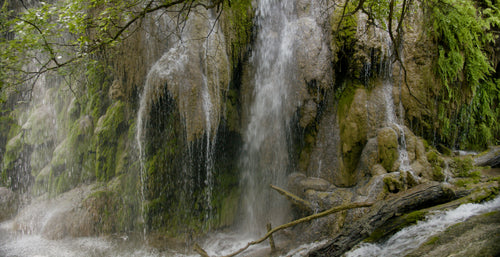 4K Screensaver | Gorman Falls Morning | Colorado Bend State Park