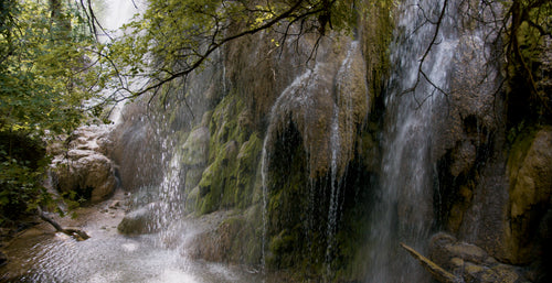 4K Screensaver | Gorman Falls Sunrise |Texas Waterfalls