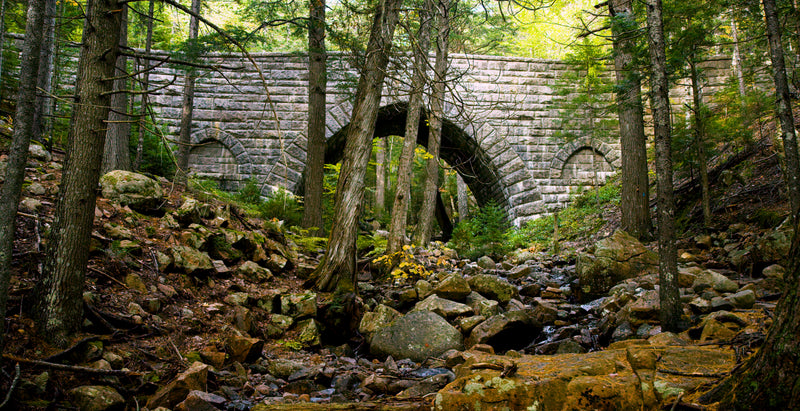 4K Computer Screensaver - Hemlock Bridge, Acadia - My Blu Horizon