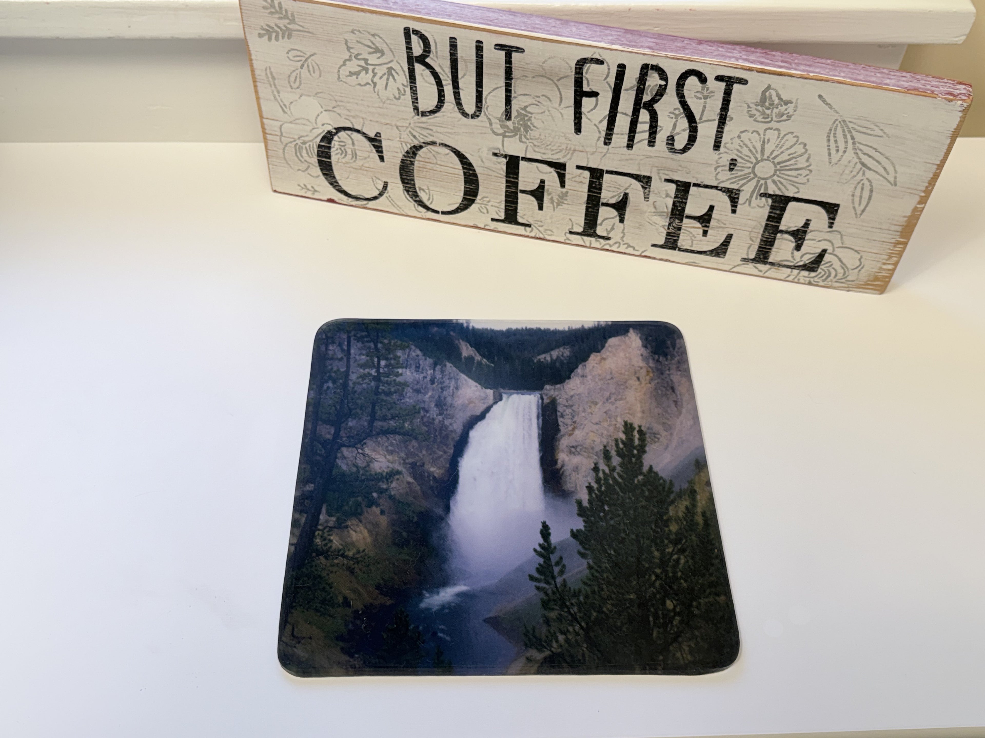 Silicone Hotpad — Lower Falls, Yellowstone | My Blu Horizon Kitchen Collection