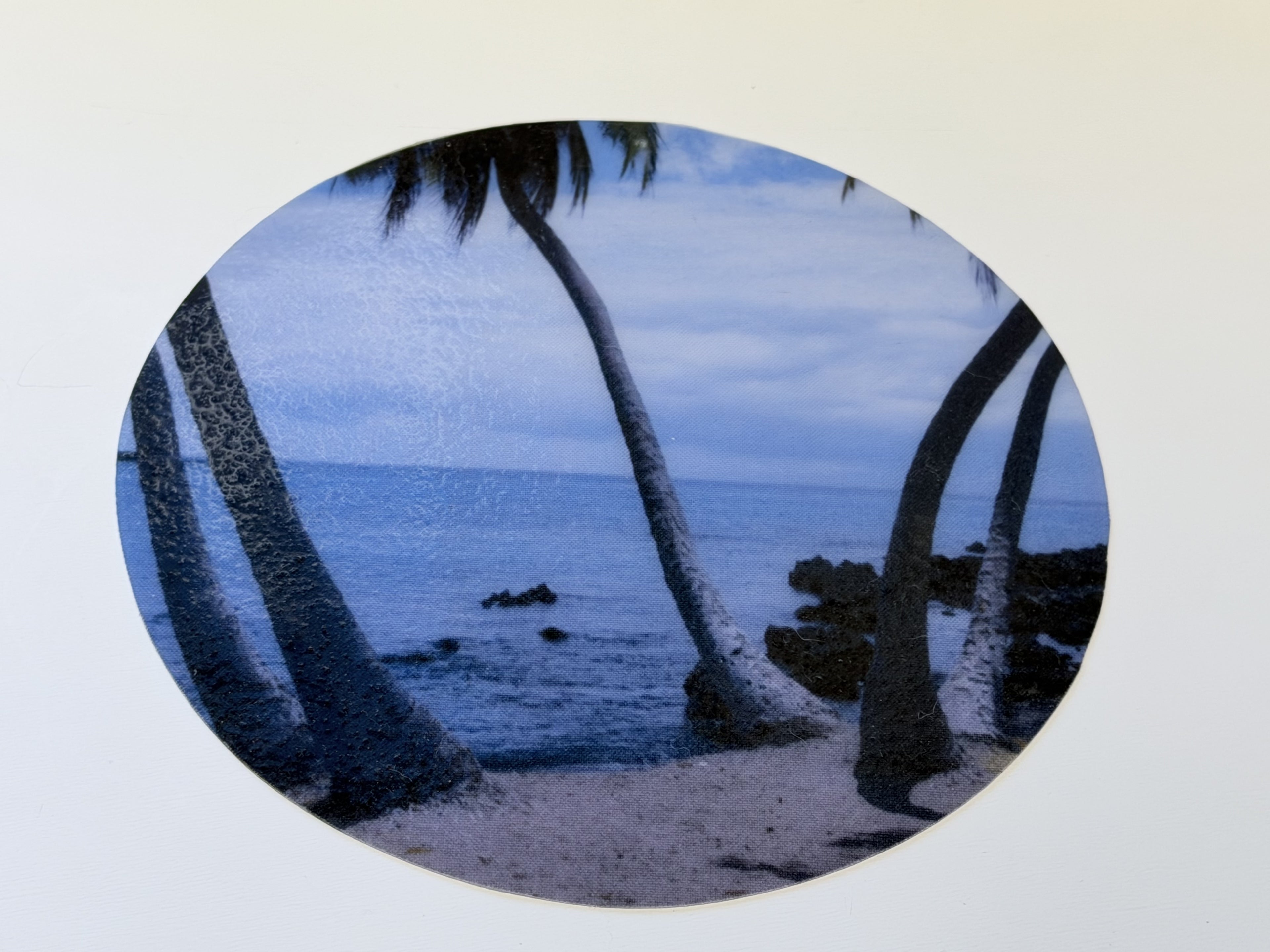 Silicone Jar Opener — Hawaiian Beach & Palm Trees | My Blu Horizon Kitchen Collection