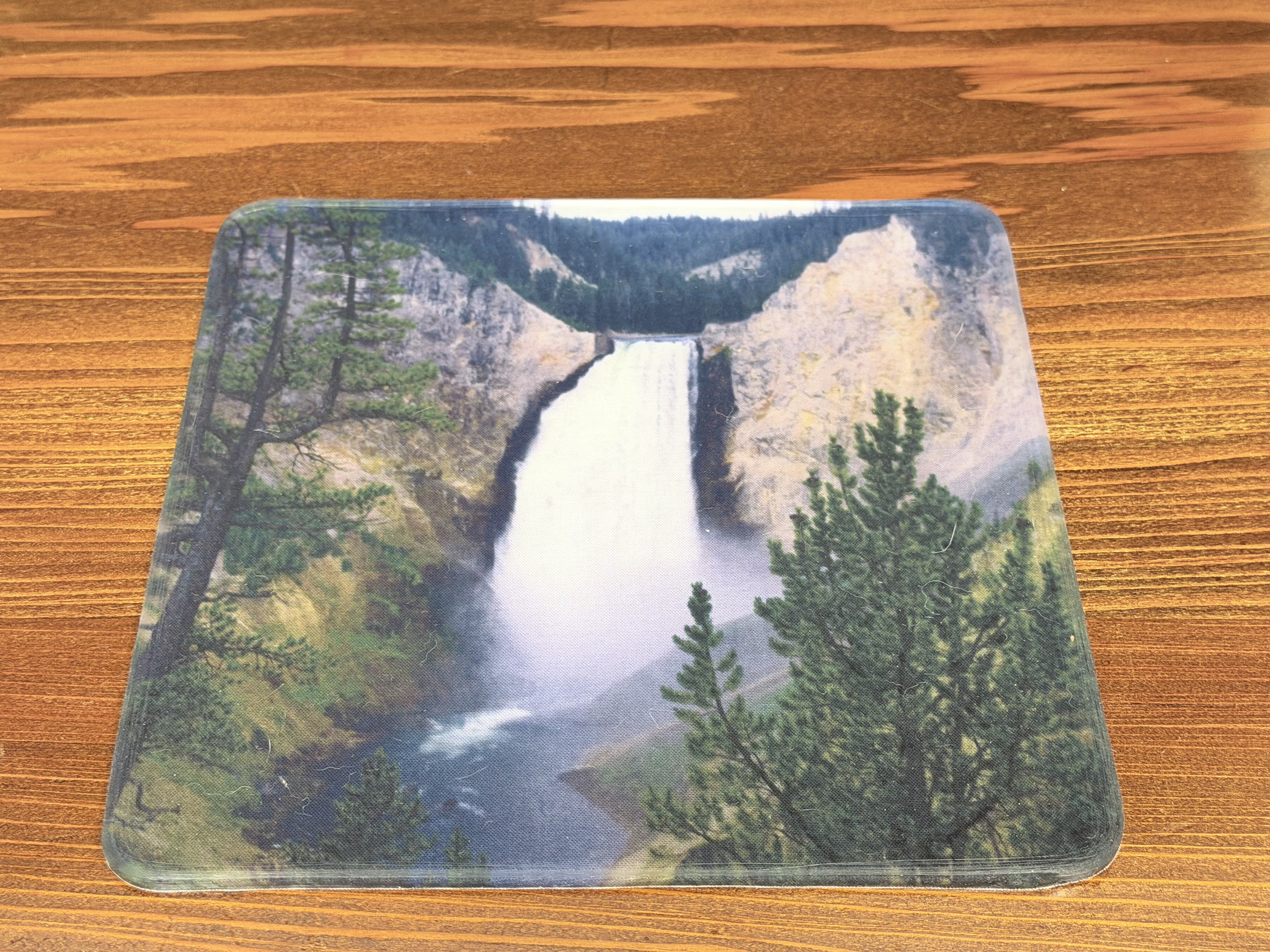 Silicone Hotpad — Lower Falls, Yellowstone | My Blu Horizon Kitchen Collection