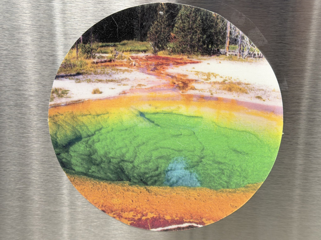 Silicone Jar Opener — Morning Glory Pool, Yellowstone | My Blu Horizon Kitchen Collection