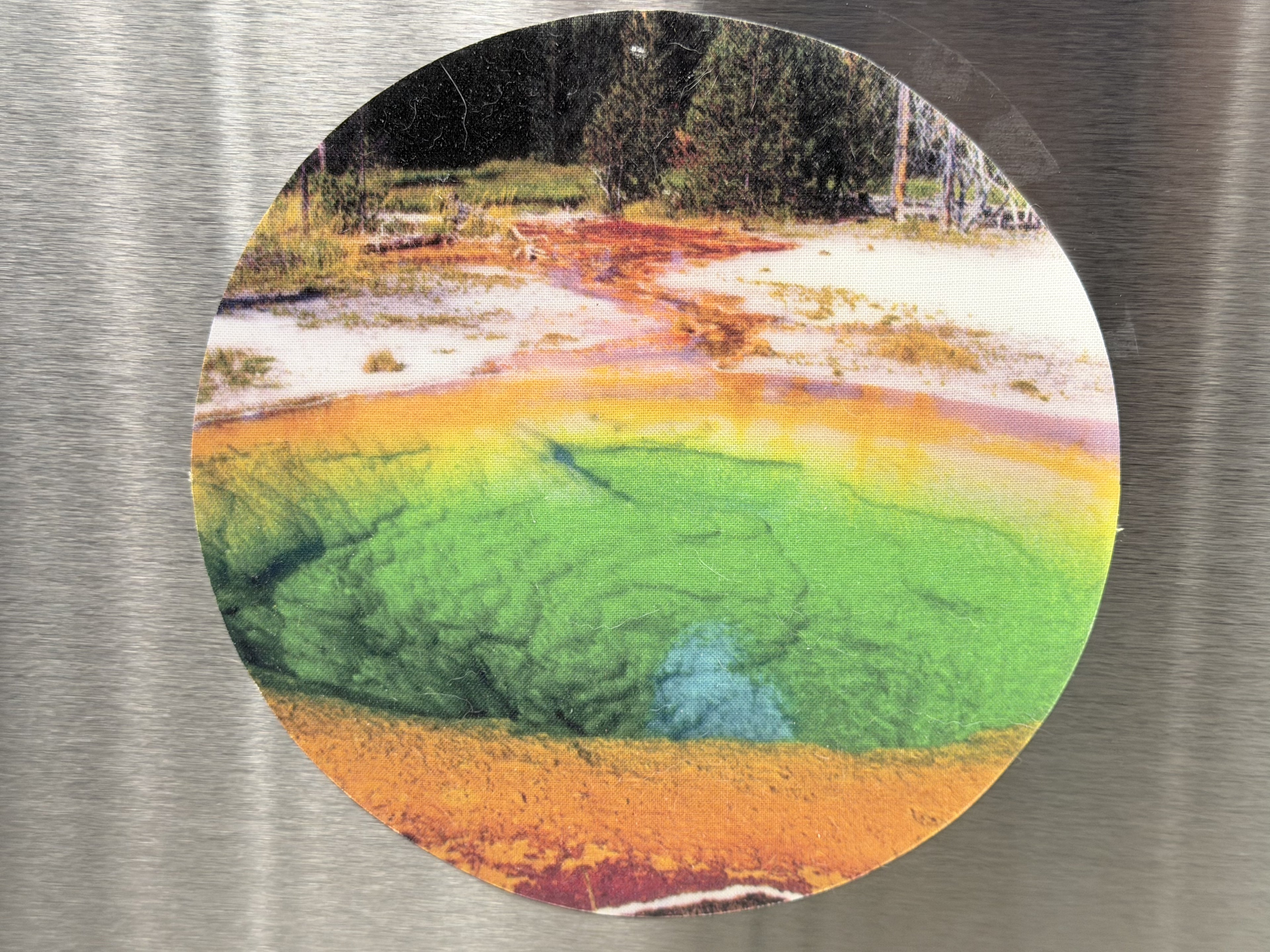 Silicone Jar Opener — Morning Glory Pool, Yellowstone | My Blu Horizon Kitchen Collection