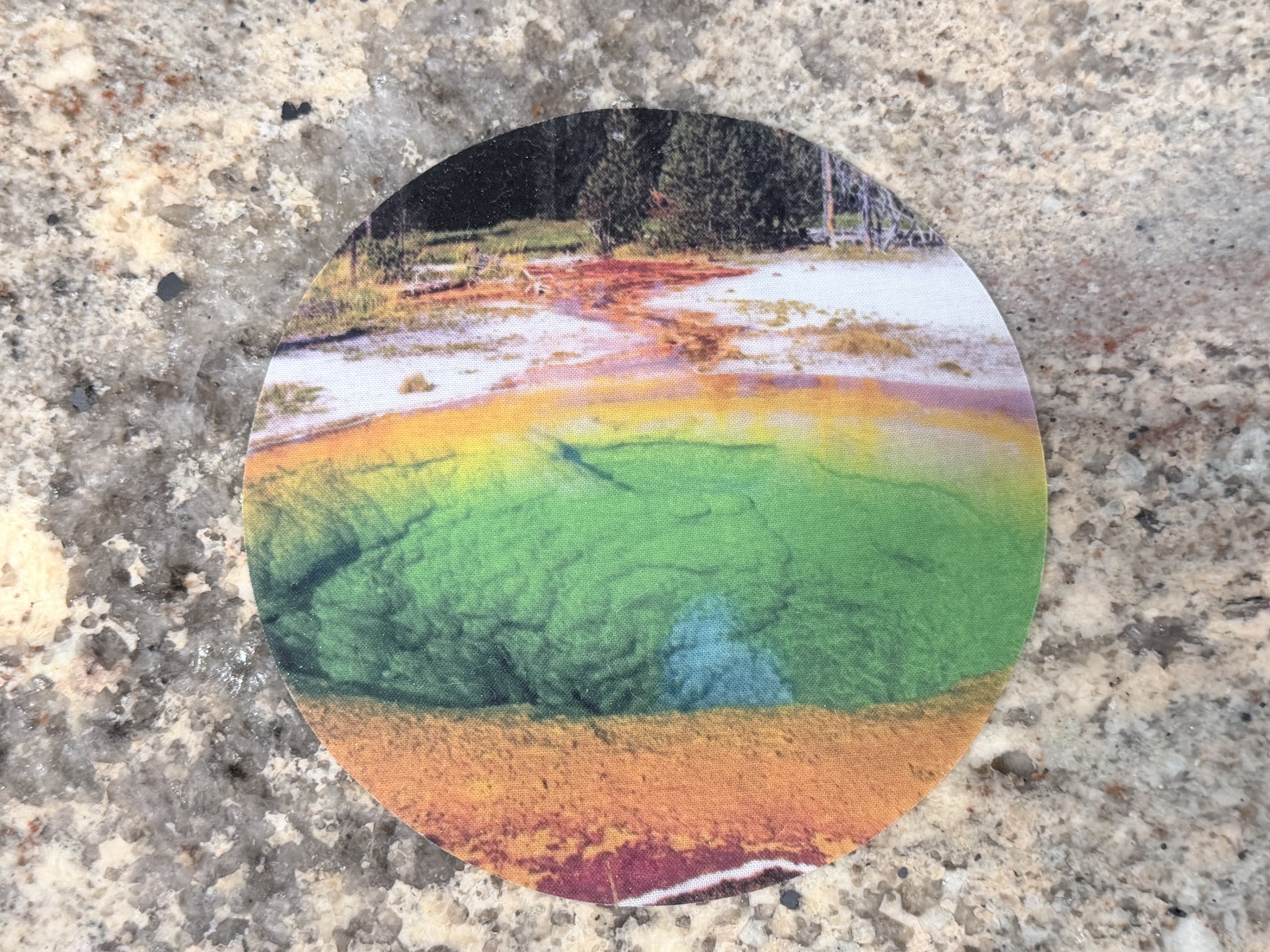 Silicone Jar Opener — Morning Glory Pool, Yellowstone | My Blu Horizon Kitchen Collection