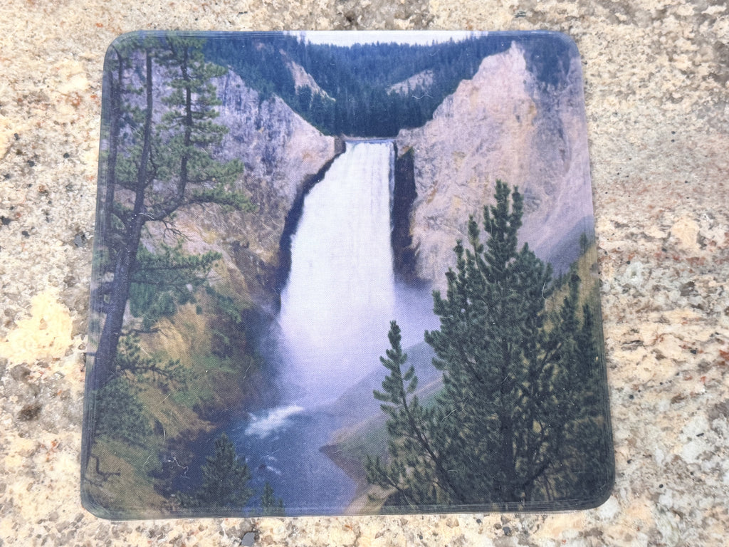 Silicone Hotpad — Lower Falls, Yellowstone | My Blu Horizon Kitchen Collection