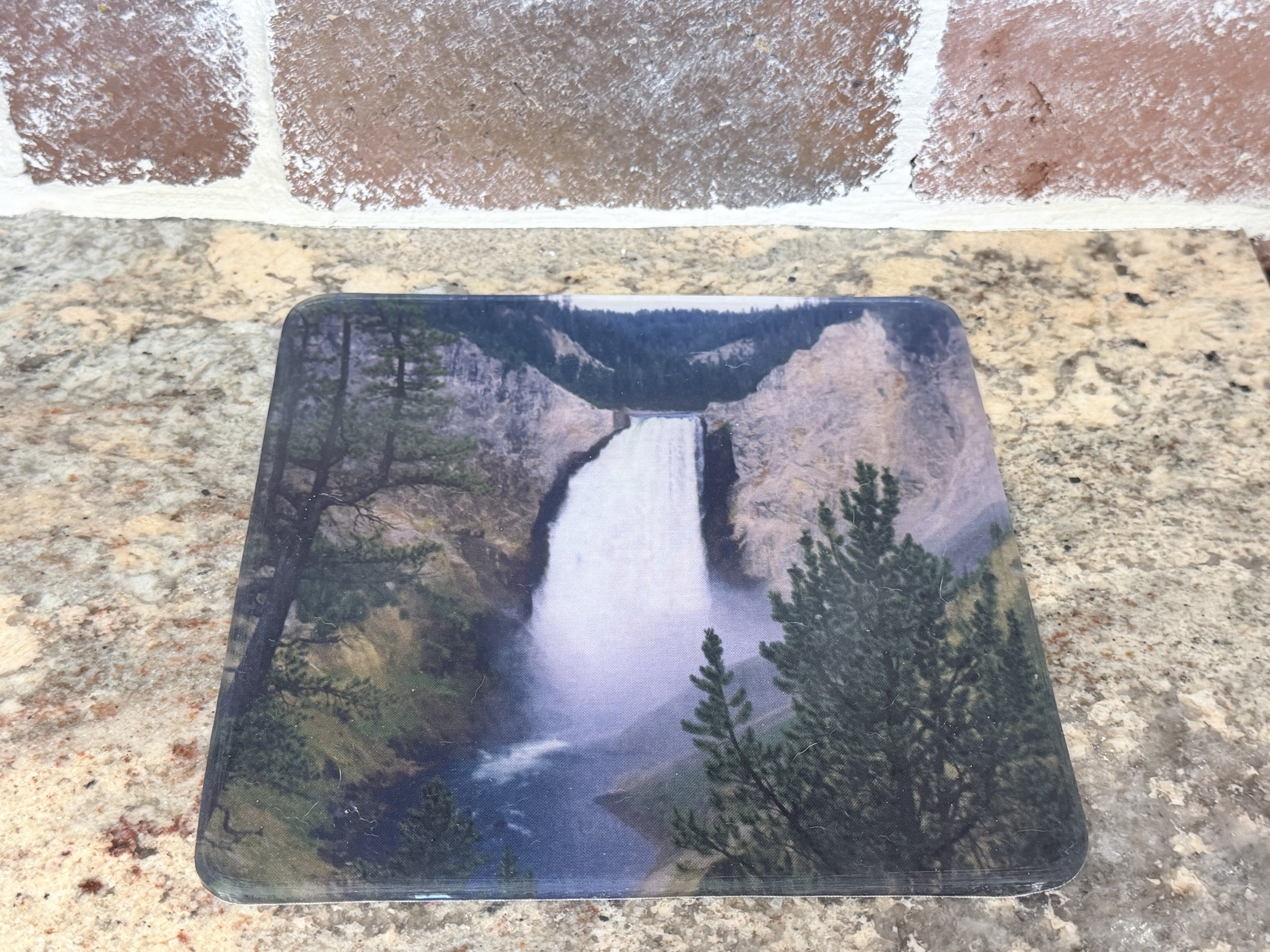 Silicone Hotpad — Lower Falls, Yellowstone | My Blu Horizon Kitchen Collection