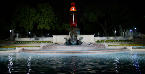 4K Screensaver | Littlefield Fountain, UT Texas Longhorns