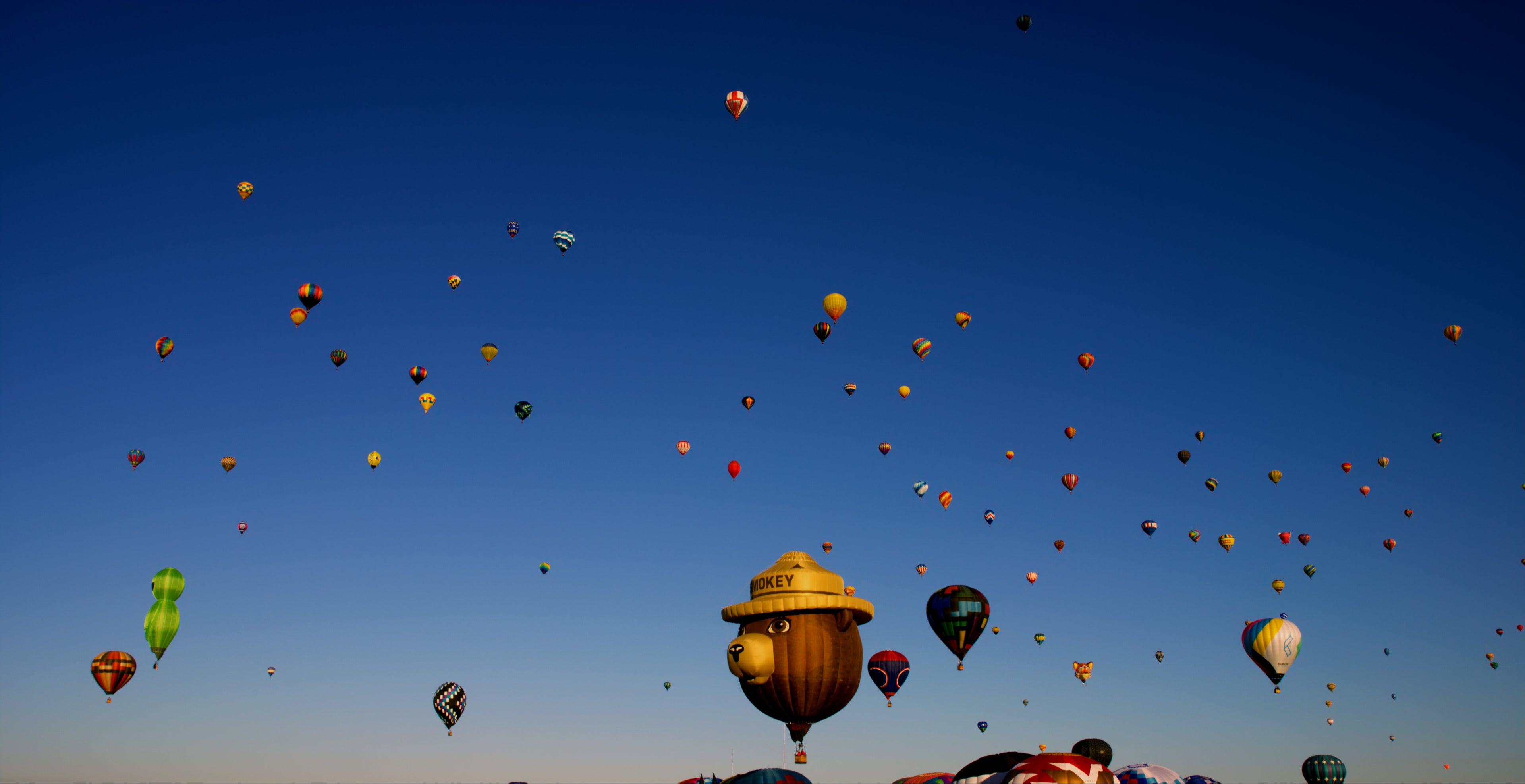 Hot Air Balloon Mass Ascension S 4K Screensaver