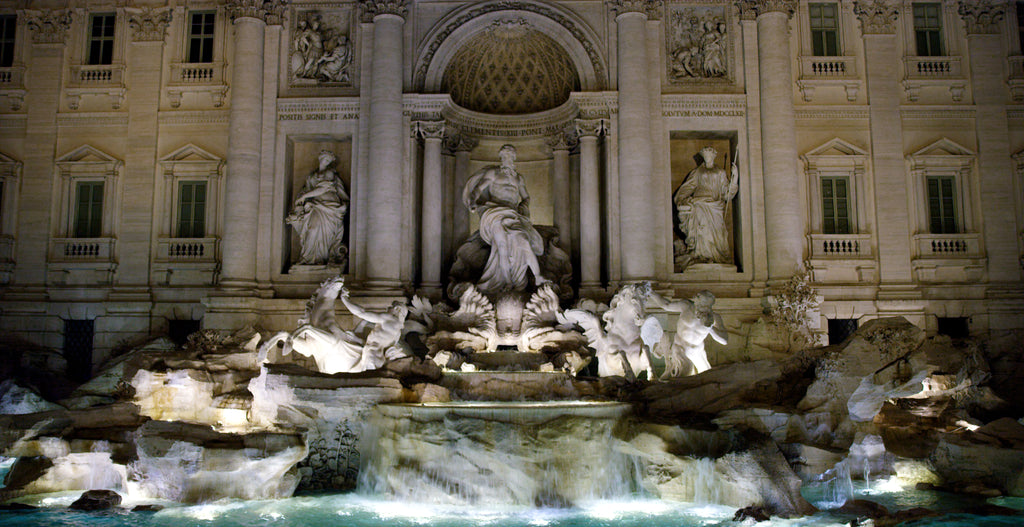 Trevi Fountain Rome Italy HD Computer Screensaver