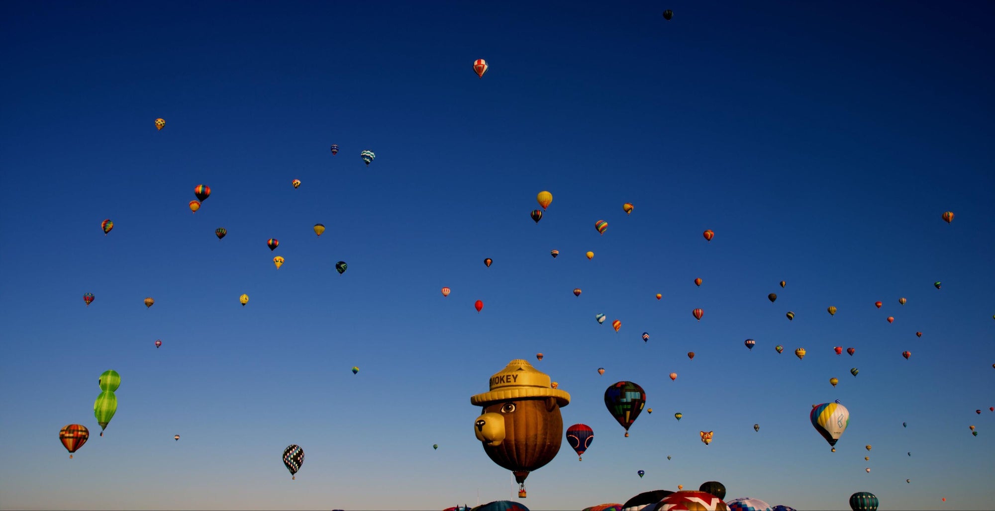 Hot Air Balloon Mass Ascension S 4K