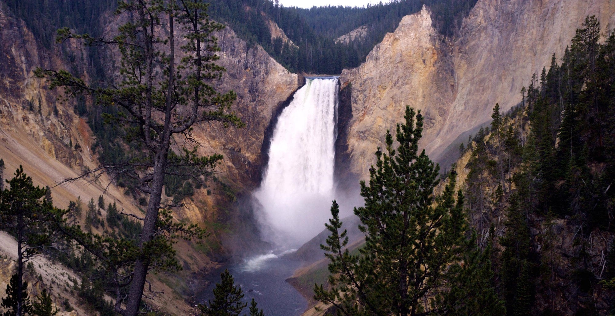 Lower Falls, Yellowstone National Park 4K