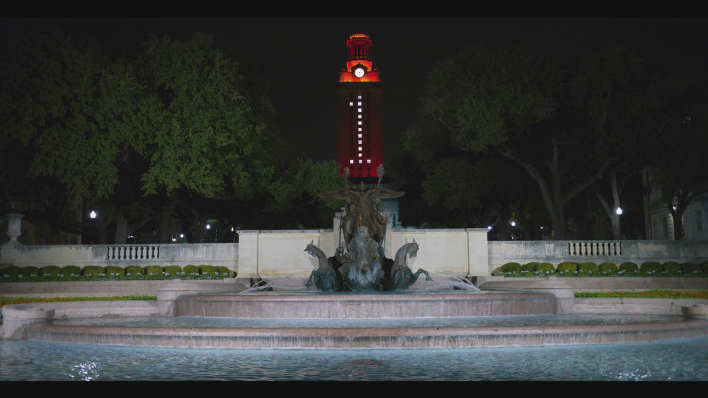 Littlefield Fountain Night HD Computer Screensaver