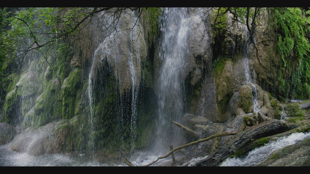 4K Screensaver | Gorman Falls Morning | Colorado Bend State Park